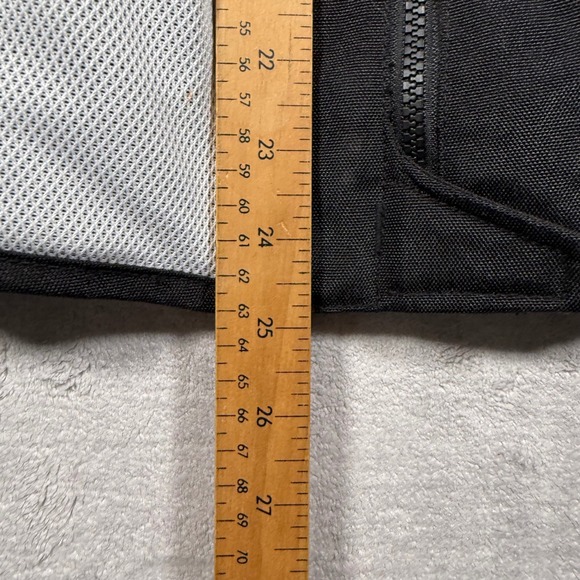 Scorpion EXO Motorcycle Jacket Womans Medium Black Leather Riding Biker Moto - Picture 14 of 16